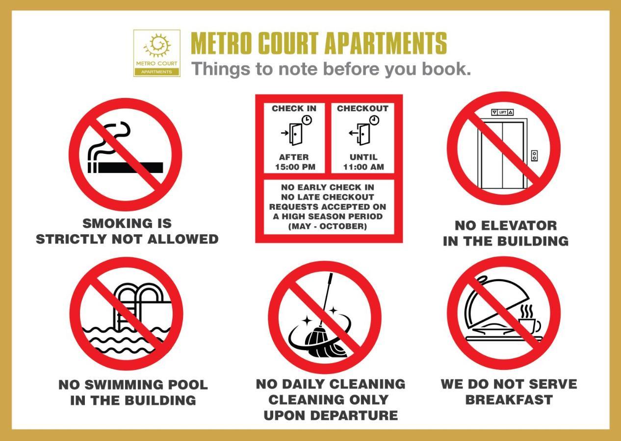 Metro Court Apartments Limassol Exterior foto